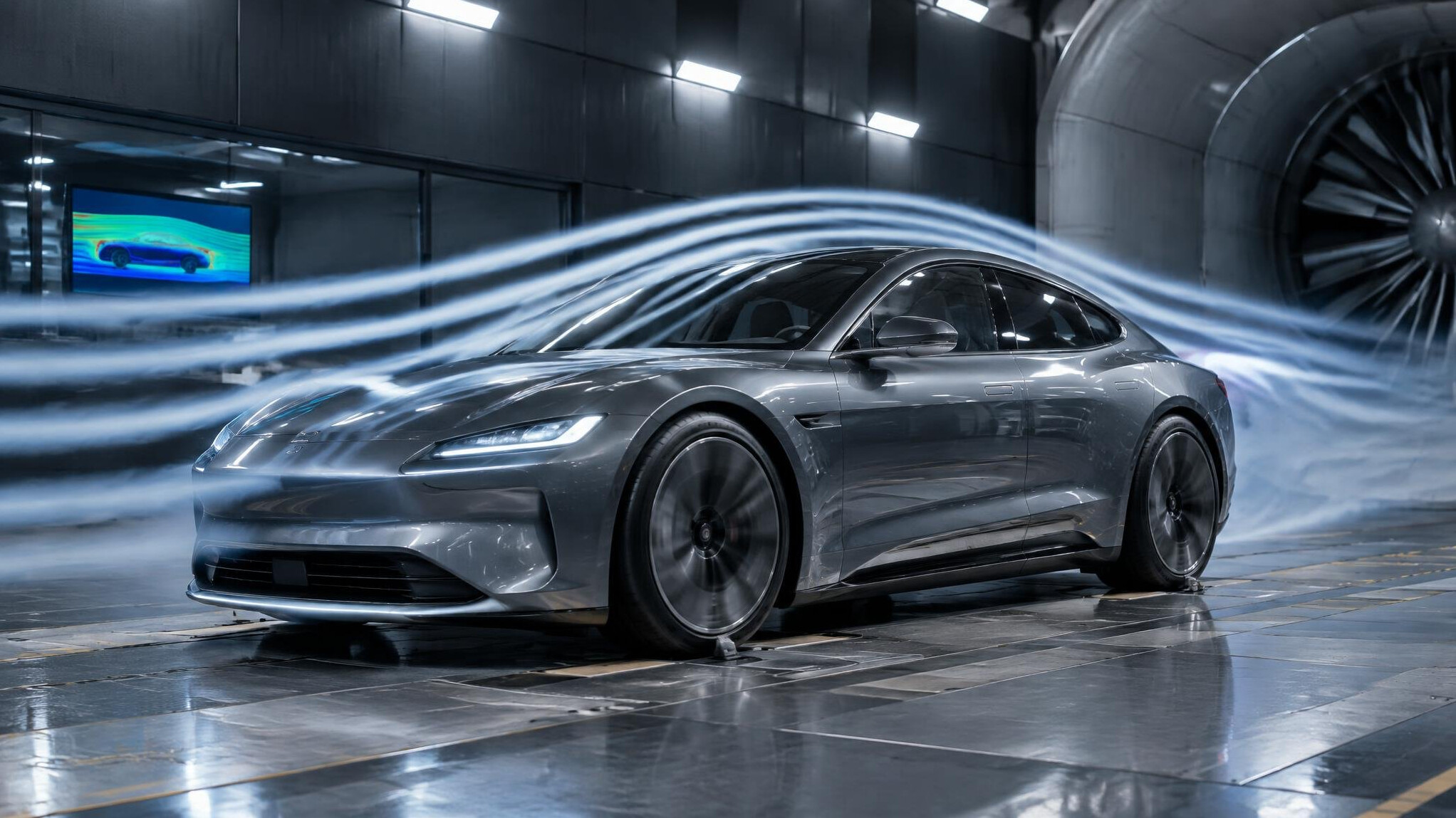 aerodynamic car testing