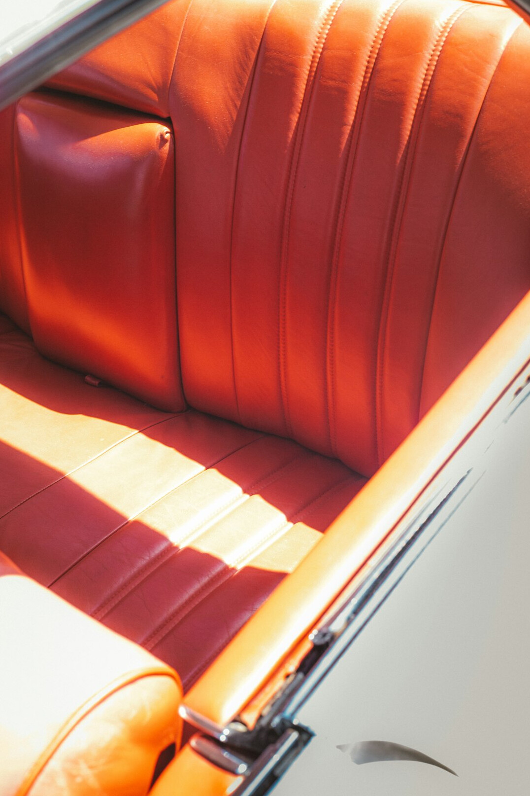 luxury car interior leather